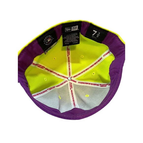 New Era Boston Red Sox Cap - Hat Big League Chew Swingin' Sour Apple Size 7 3/8 - Picture 4 of 8